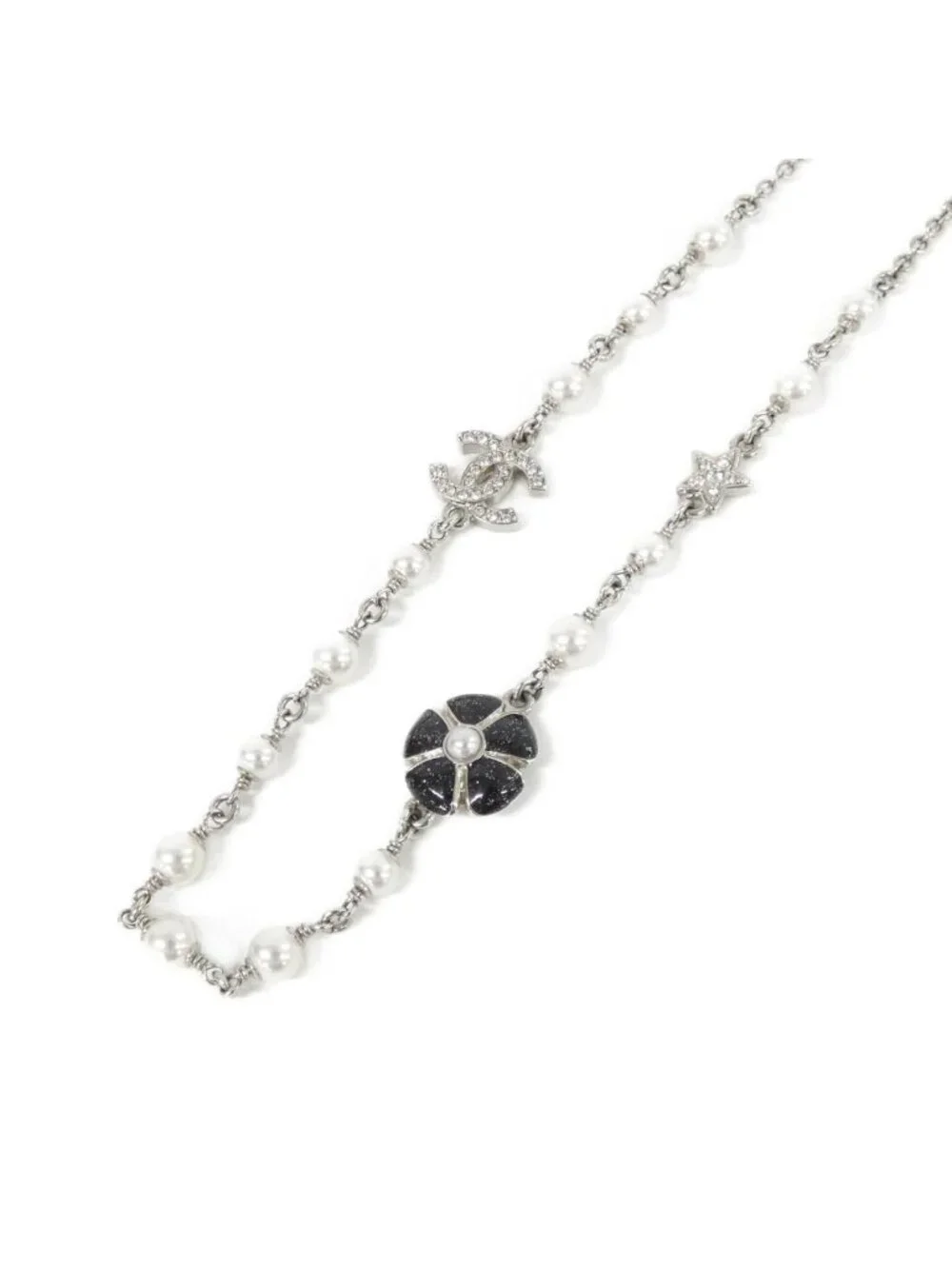 Chanel Necklace Silver